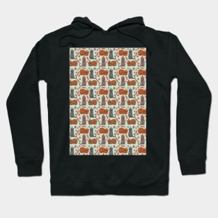 Christmas-cats-party-hats Hoodie